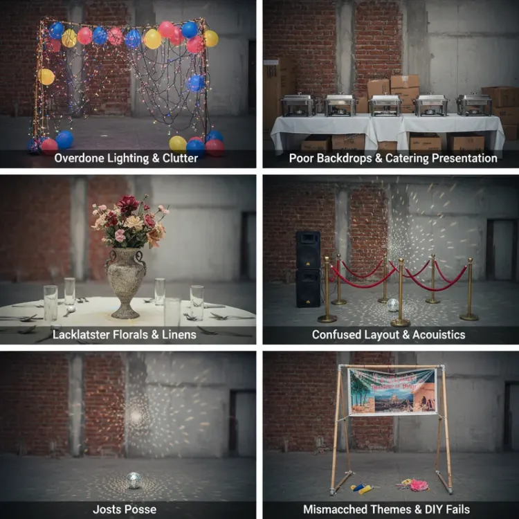5 Event Decor Blunders Gurgaon Hosts Make And How To Avoid Them