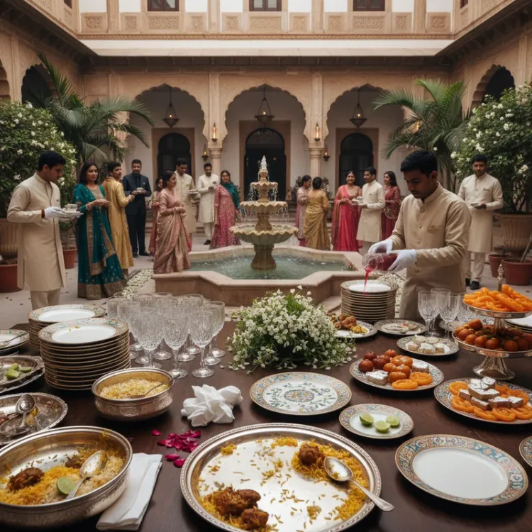 Beyond the Biryani The Unseen Details of a Flawless Eid Party in Delhi