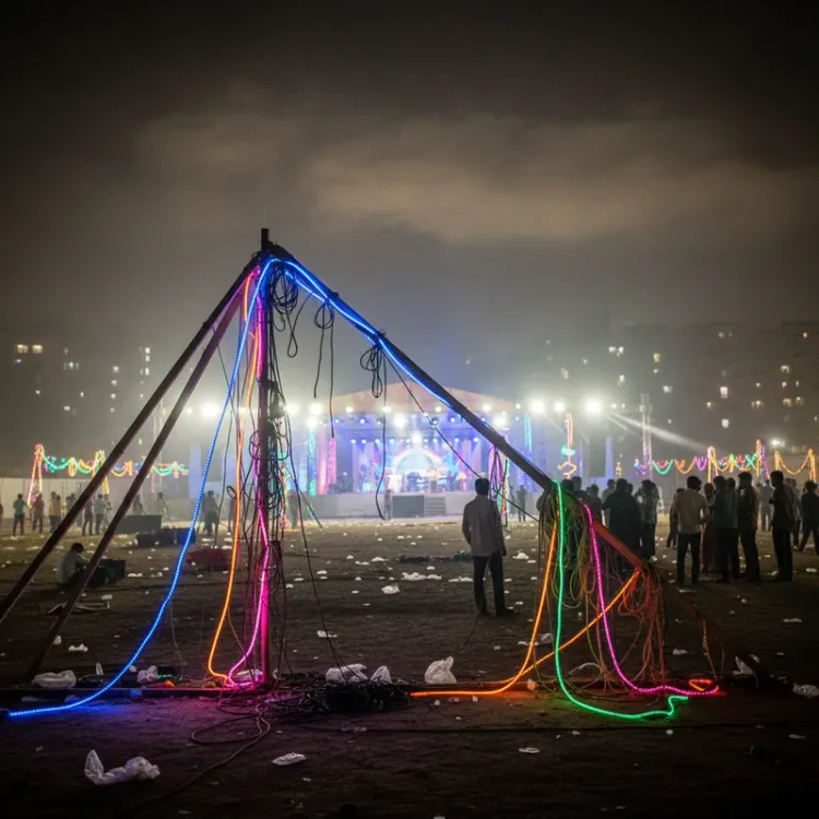 Beyond the Glow Common Neon and LED Lighting Mistakes in Noida Events