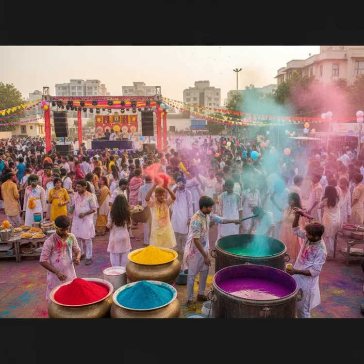 Beyond The Gulal The Making Of An Unforgettable Holi Party In Delhi NCR