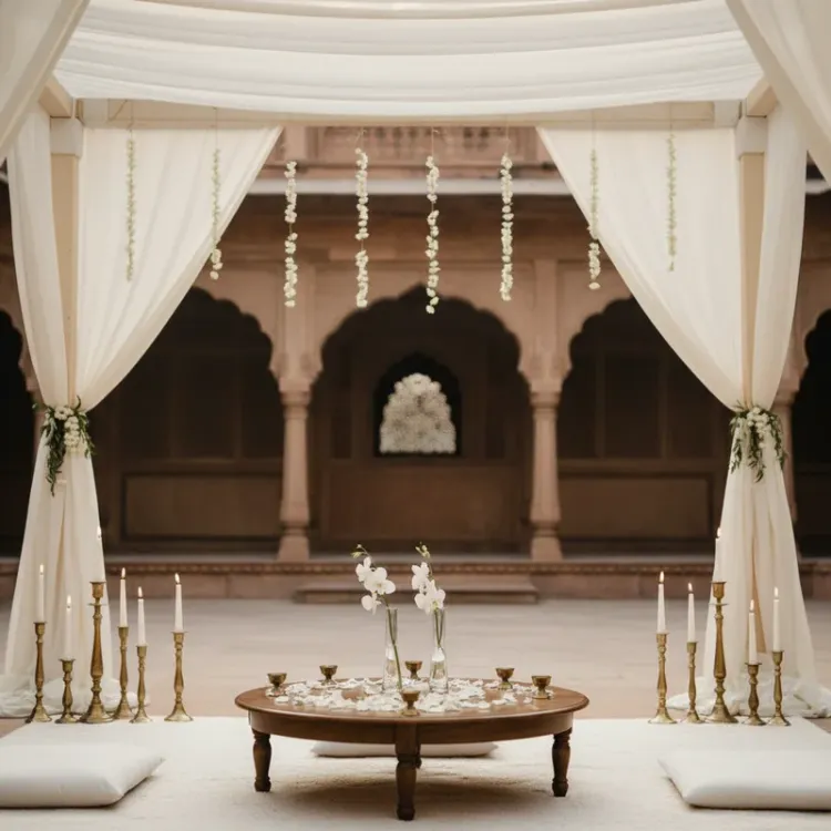 Embracing Elegance A Guide To Minimal Wedding Decor In Delhi