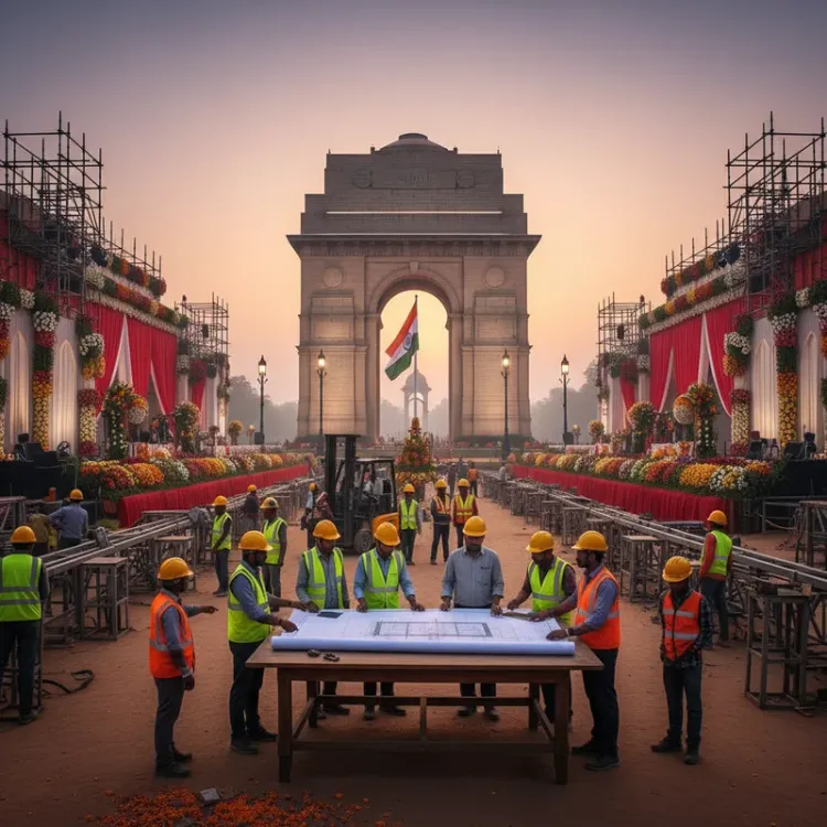 From Blueprint to Grandeur A Behind the Scenes Look at Independence Day Celebrations in Delhi