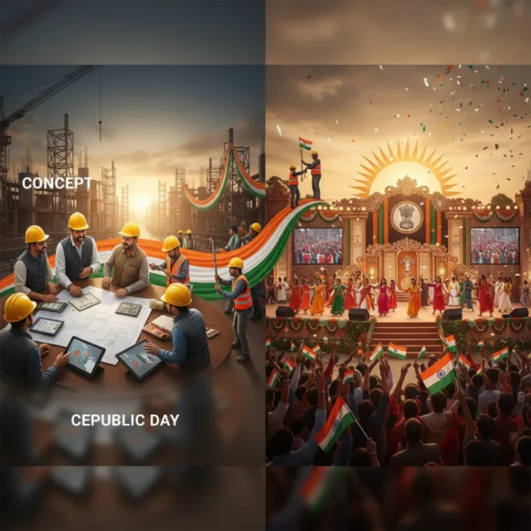From Concept to Celebration A Noida Republic Day Stage Story