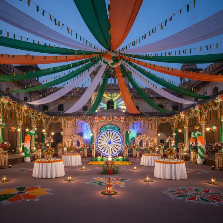 Inspiring Independence Day Decoration Ideas For Your Event In Delhi