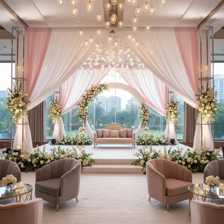 Your Ultimate Guide to Modern Wedding Stage Decoration in Faridabad