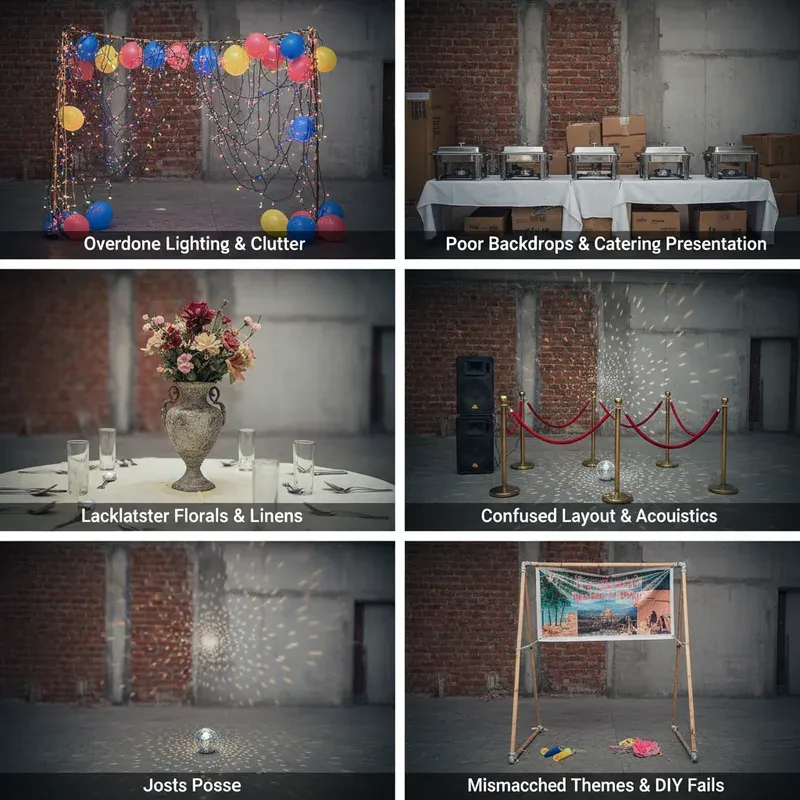 5 Event Decor Blunders Gurgaon Hosts Make And How To Avoid Them