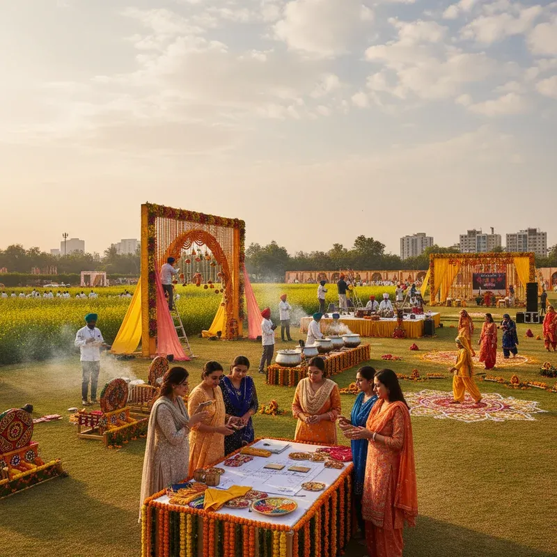 An Insiders Look at Crafting a Spectacular Baisakhi Event in Gurgaon