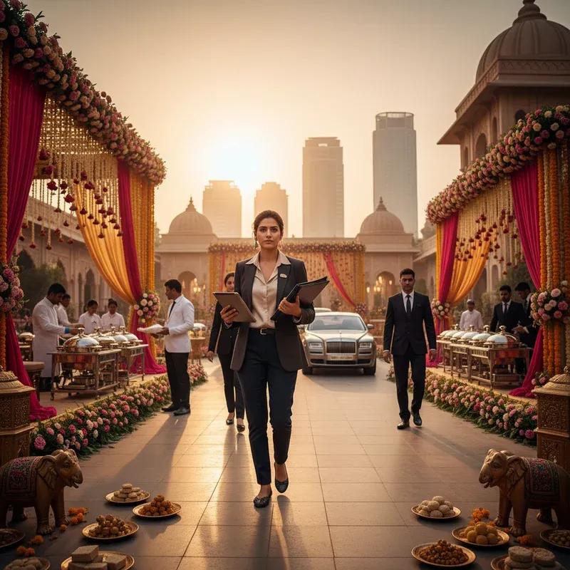 Beyond the Grandeur A Day in the Life of a Wedding Planner in Gurgaon