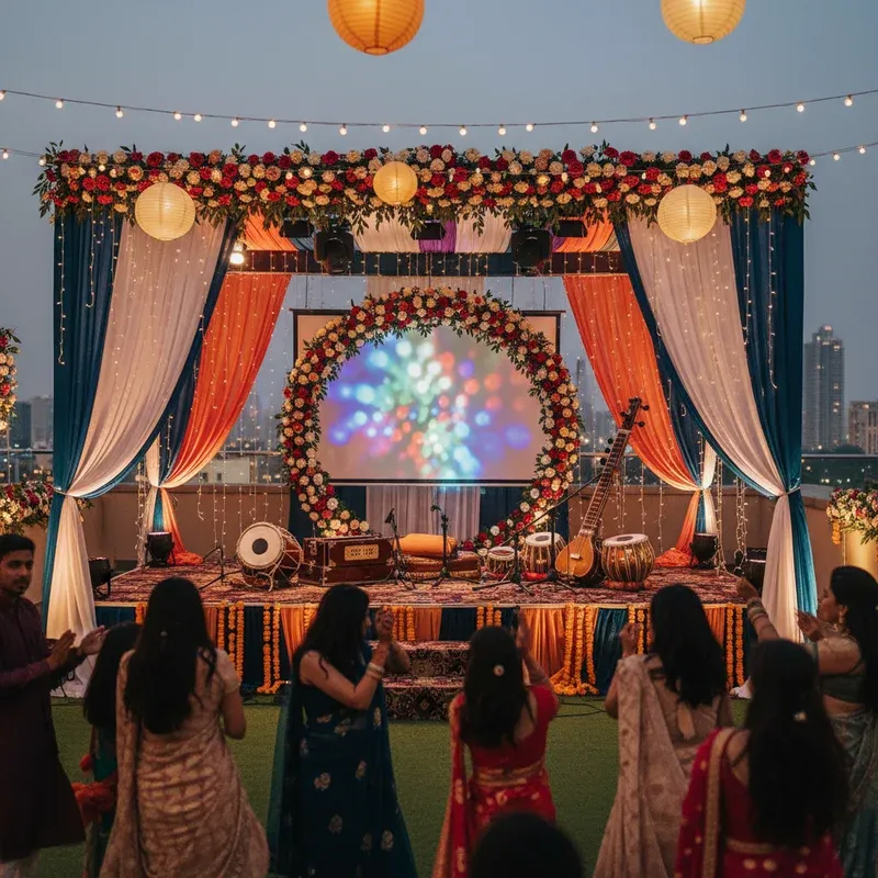 Beyond the Playlist The Secret Art of Crafting a Sangeet Night in Noida