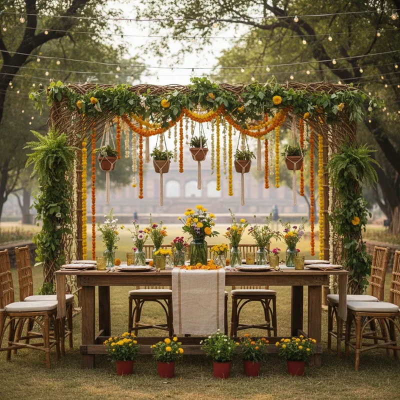 Go Green On Your Big Day Stunning Eco Friendly Wedding Decor Ideas in Delhi