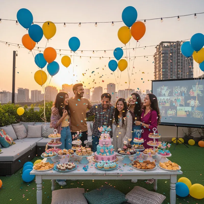 How We Crafted The Ultimate Friendship Day Surprise Party In Noida A Case Study