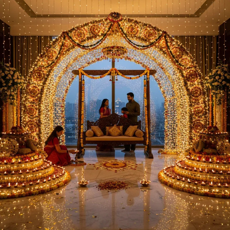 Light Up Your Home Stunning Diwali Decoration In Delhi NCR