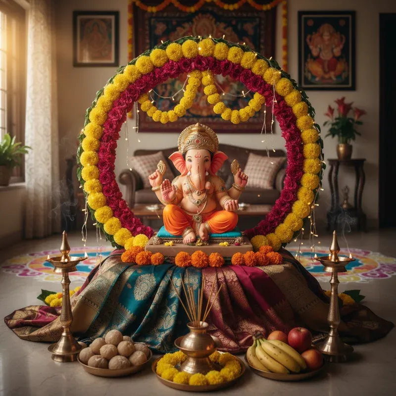 Stunning Ganesh Chaturthi Decoration Ideas For Your Home In NCR