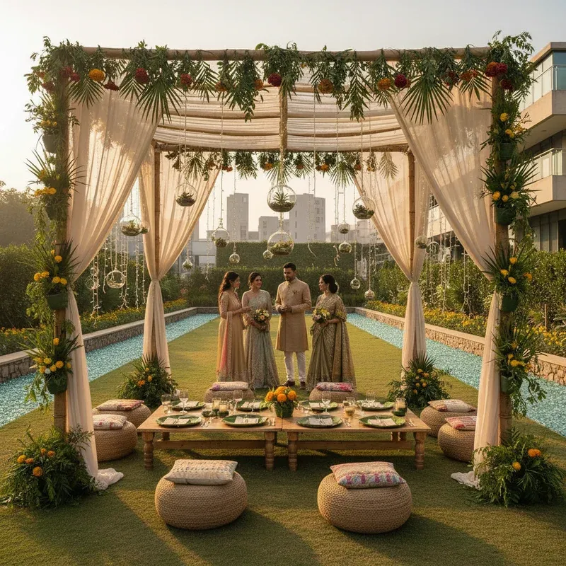 The Future of Green Weddings What's Next for Eco Conscious Decor in Delhi