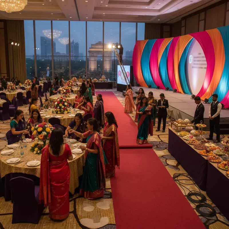 The Making of an Empowering Womens Day Gala in Delhi A Behind the Scenes Look