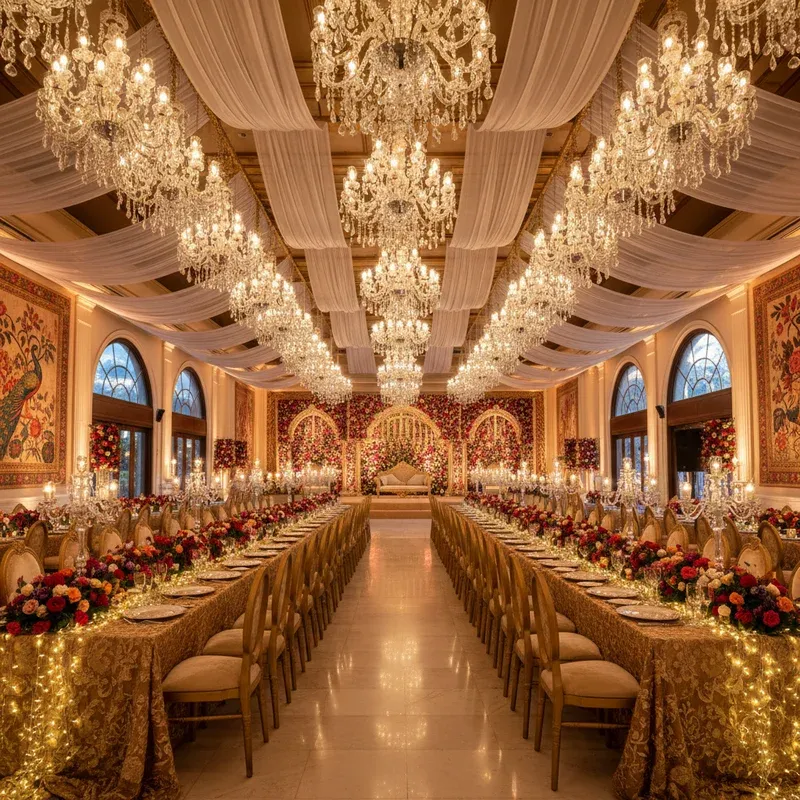 Transform Your Venue Stunning Banquet Decoration in Delhi